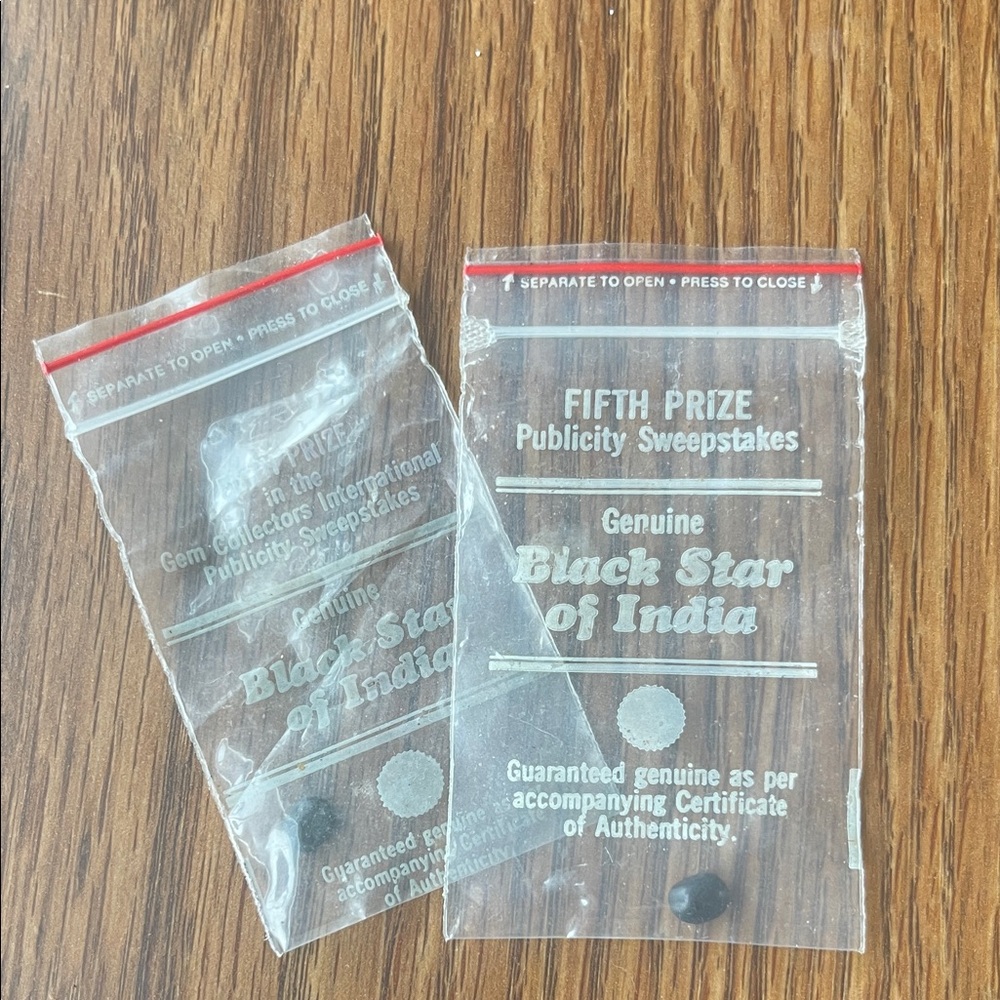 Black Star of India Gemstones